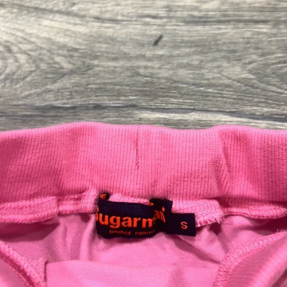 • Sugarman Limited Edition • Girls Mini Skirt Pink Logo Faith, Love, Hope Small - Picture 3 of 4